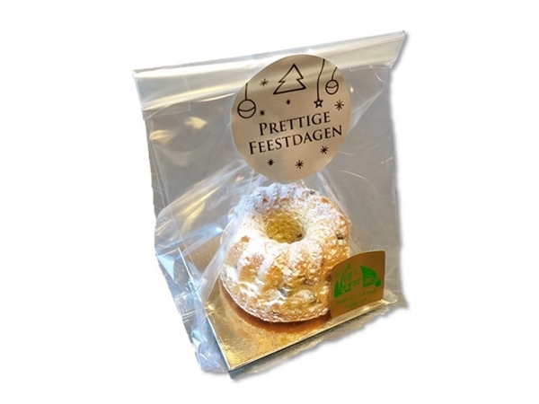 Mini tulband met vruchten/rozijnen