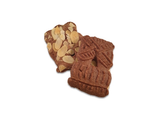 Speculaasjes met amandelen