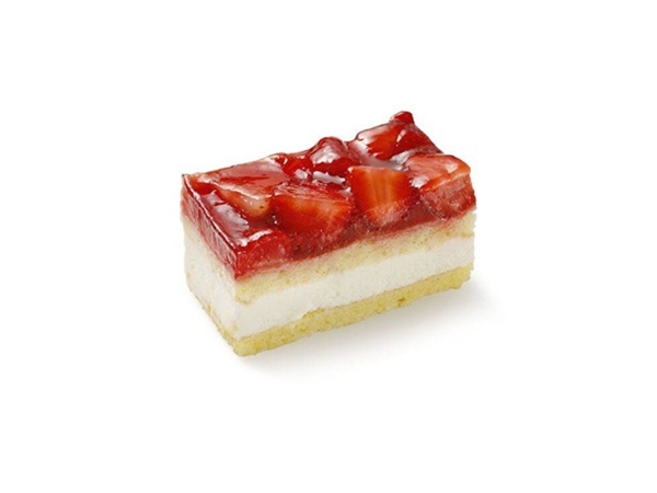 Gluten-/lactosevrij aardbei gebak