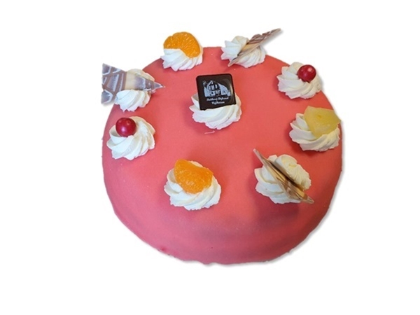 Rond chipolata taartje (8 pers)