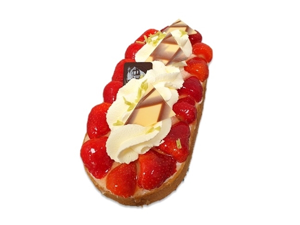 Aardbeien slof (6 pers)